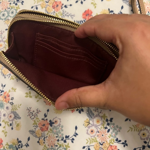 Beige Coach Purse - Picture 5 of 6